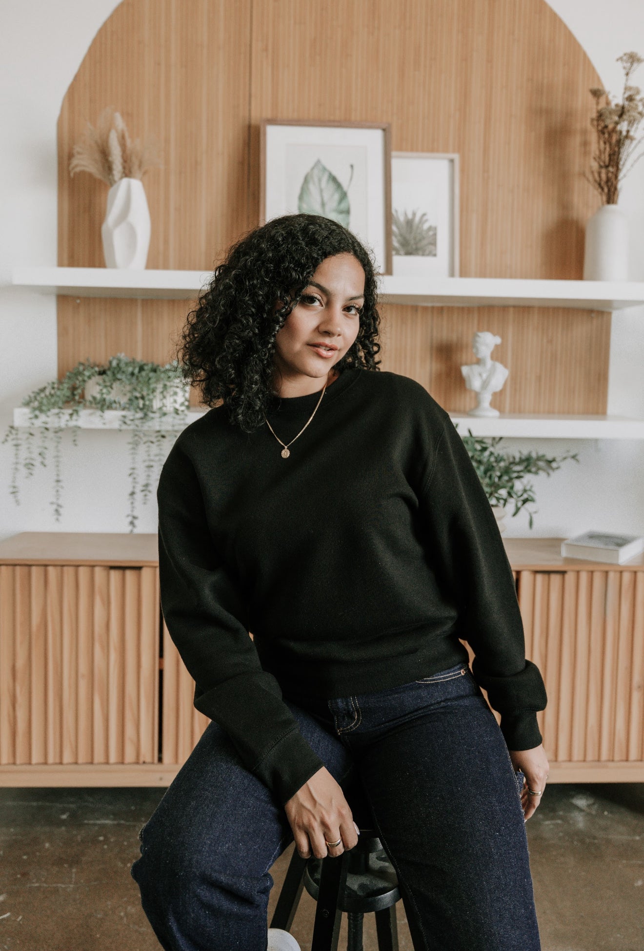 HU1403-Premium Crewneck