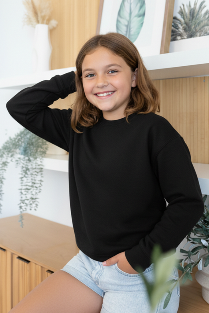 HU1600-Y- YOUTH Premium Crewneck